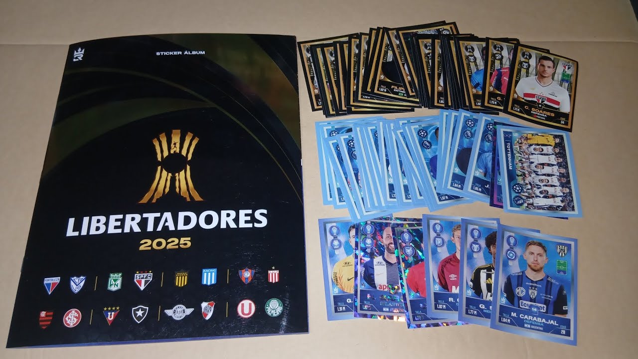 PEGANDO FIGURAS DEL ALBUM PERUANO DE LA COPA LIBERTADORES 2025/CHAMPIONS LEAGUE 2026! 3 REYES