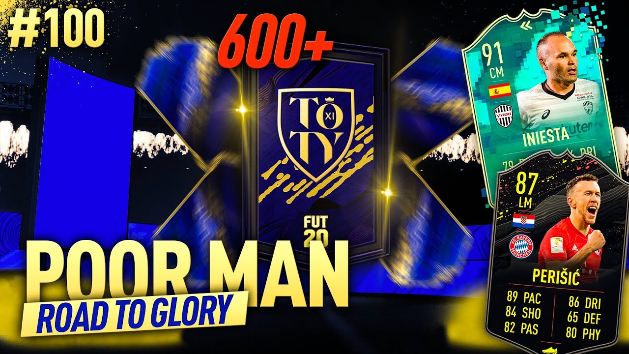 EPISODE 100 and WE GET THE BEST STRIKER IN THE GAME!!! - POOR MAN RTG #100 - FIFA 20 Ultimate Team