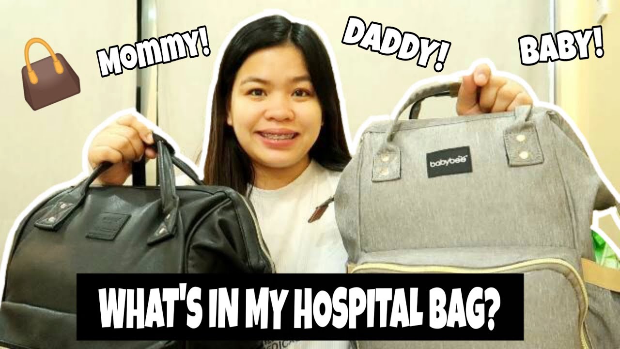 What's in my Hospital Bag? Newborn Essentials I First Time Mom (Philippines)