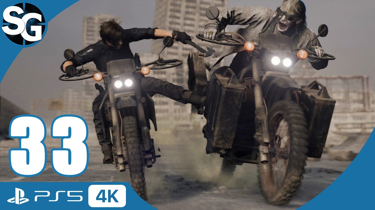 Resident Evil 9 Requiem Walkthrough Gameplay | Leon vs Victor Gideon Bike Boss Fight & RPD - Part 33