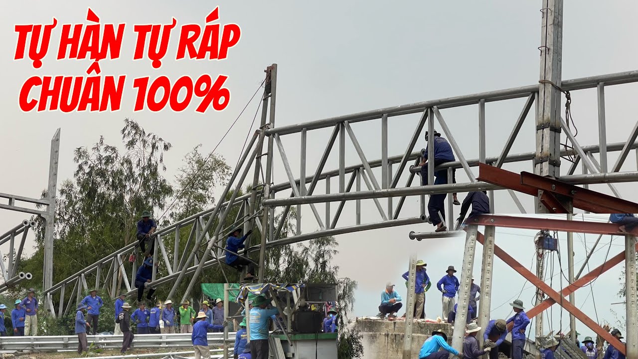 Không Cần Bằng Kỹ Sư-Người Dân Đầu Tư Gần 1 Tỷ-Tự Xây Cầu-Cho Xe Cứu Thương Qua Sông