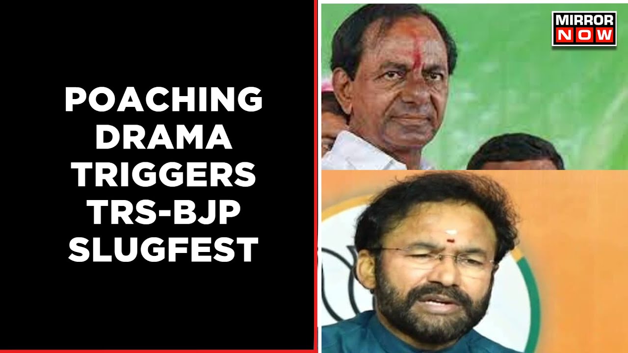 Poaching Drama, Police Raid In Hyderabad Triggers Slugfest Between TRS-BJP | Mirror Now