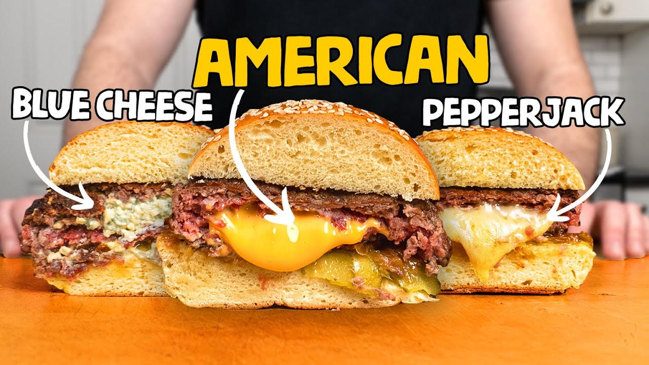 MOLTEN Cheese-Stuffed Burgers aka The Juicy Lucy | Cooking The States (Minnesota)