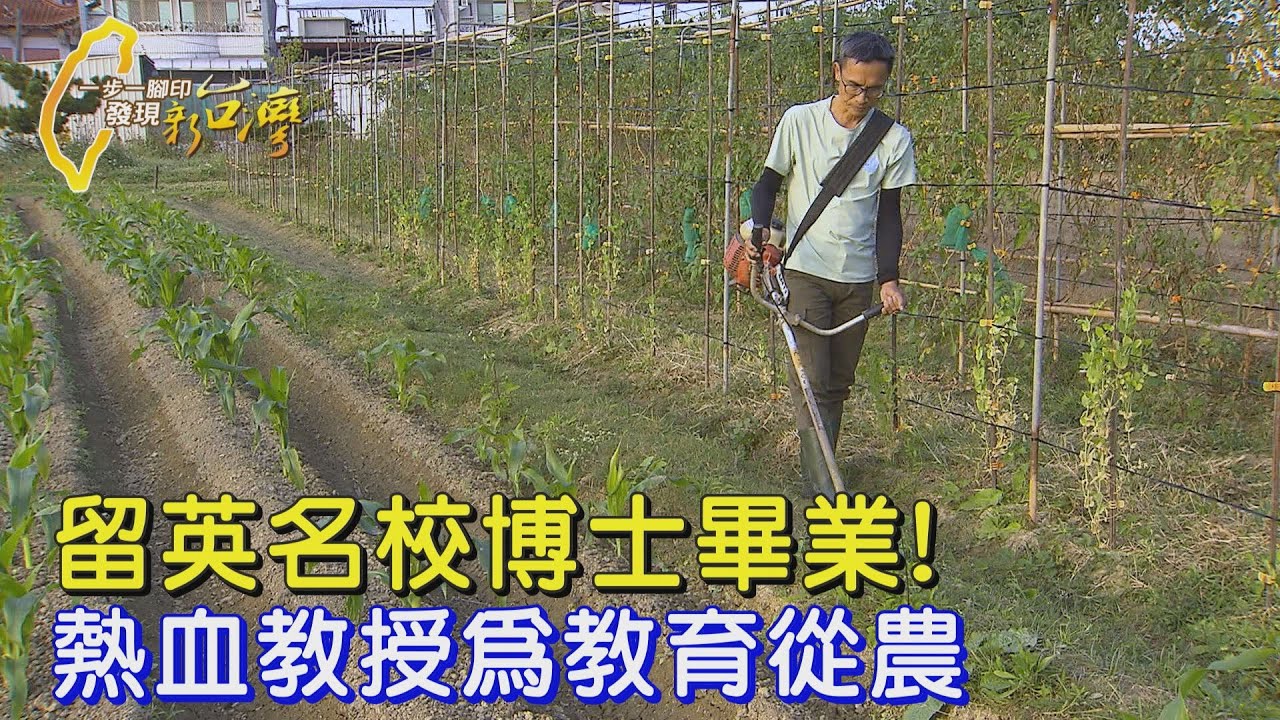 教授下田17年兩度棄穩定收入 博士農夫:想為本土農業帶來希望∣一步一腳印【老師到農夫教育大計】20250302