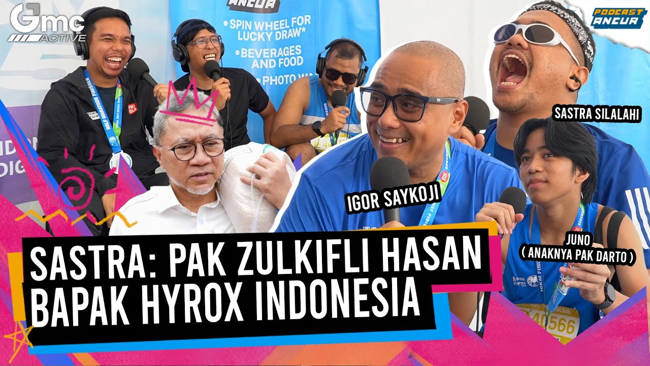 SASTRA SILALAHI DAN SAYKOJI 2026 HYROX BARENG PODCAST ANCUR? - PODCAST ANCUR