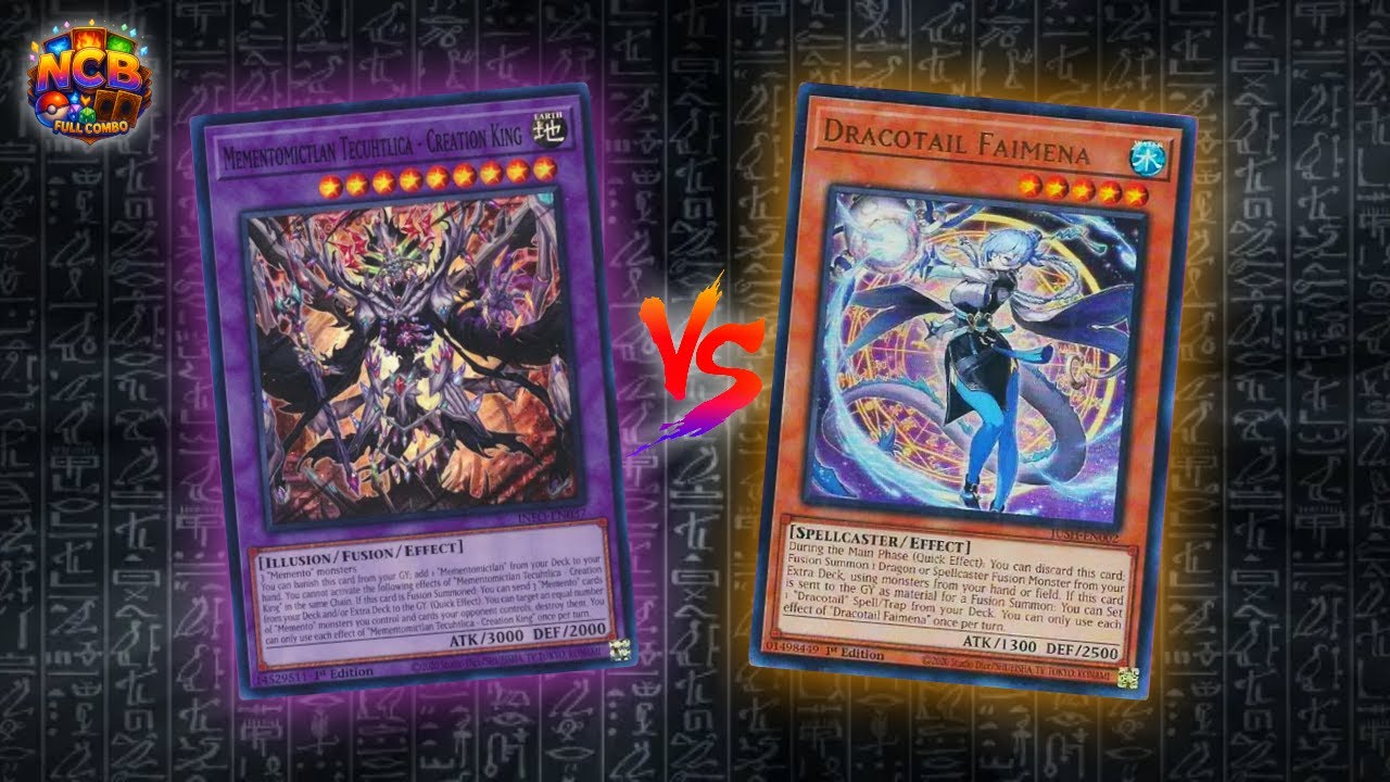 Dracotail VS Memento Yu-Gi-Oh! TCG Live Locals Feature Match