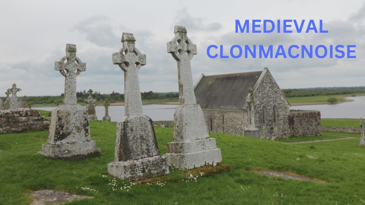 CLONMACNOISE, MEDIEVAL MONASTERY.