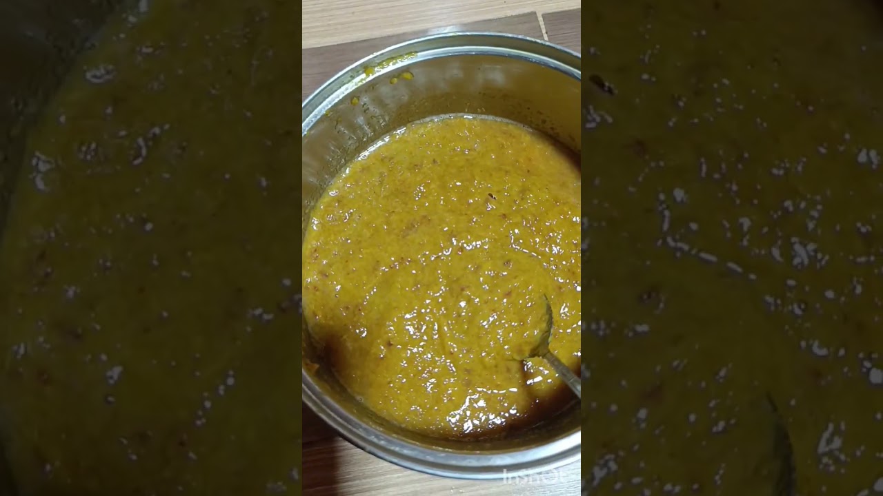 Грузинский соус ,,тхимали,, из жёлтой сливы.