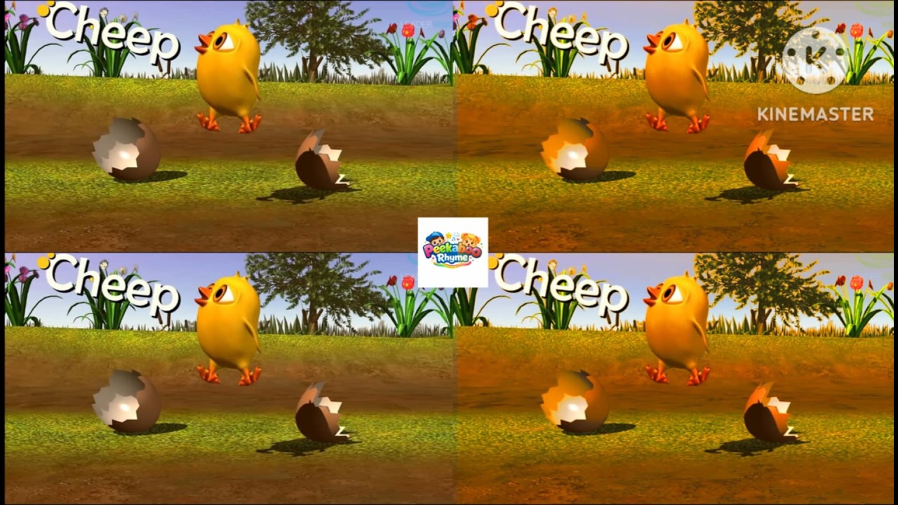 Bartolito | Little Chick Cheep Pollito pio Song-Rhymes | Sponsored By: Gamavision Csupo Effects 🐣🐤