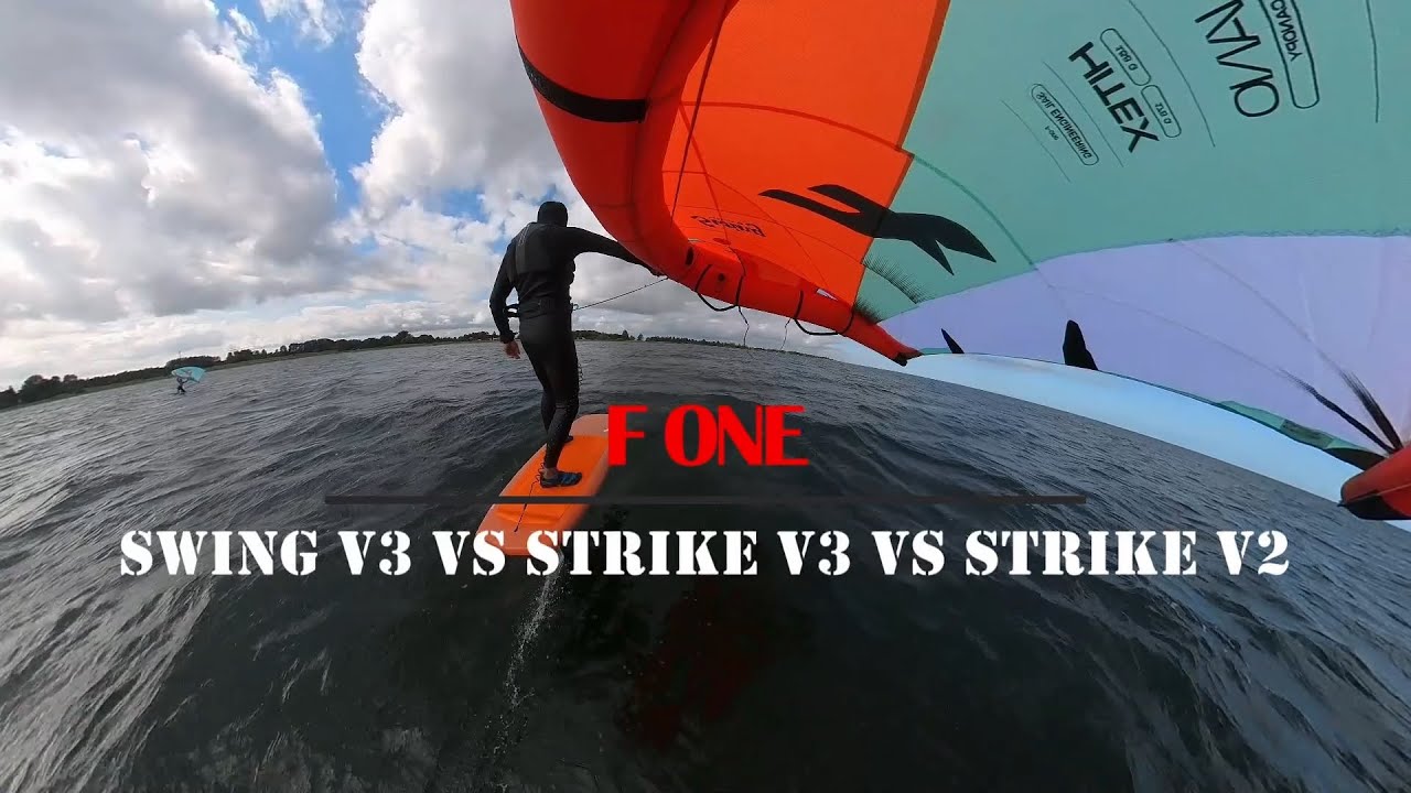 Swing V3 vs Strike V3 vs Strike V2  | Review | F-one  | Wing foiling | Wingsurf