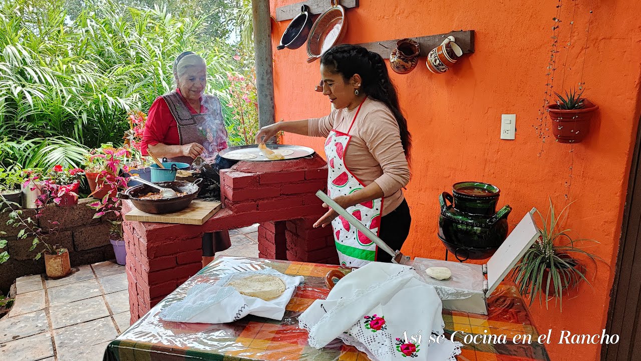 Almuerzo En Casa De Mi Hija Así se Cocina en el Rancho