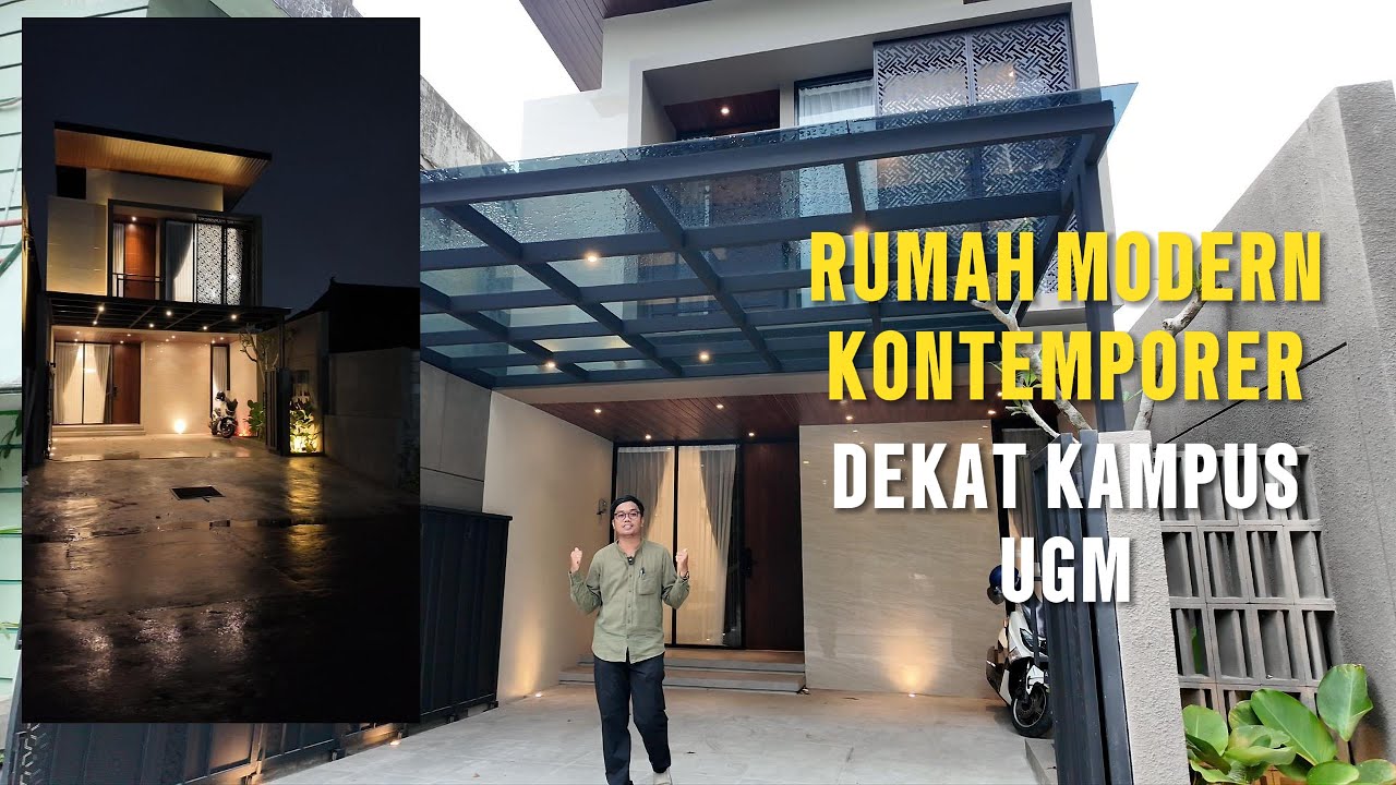 Rumah Mewah Fully Furnished Modern Kontemporer Condongcatur 15 Menit Kampus UGM | Dijual Rumah Jogja