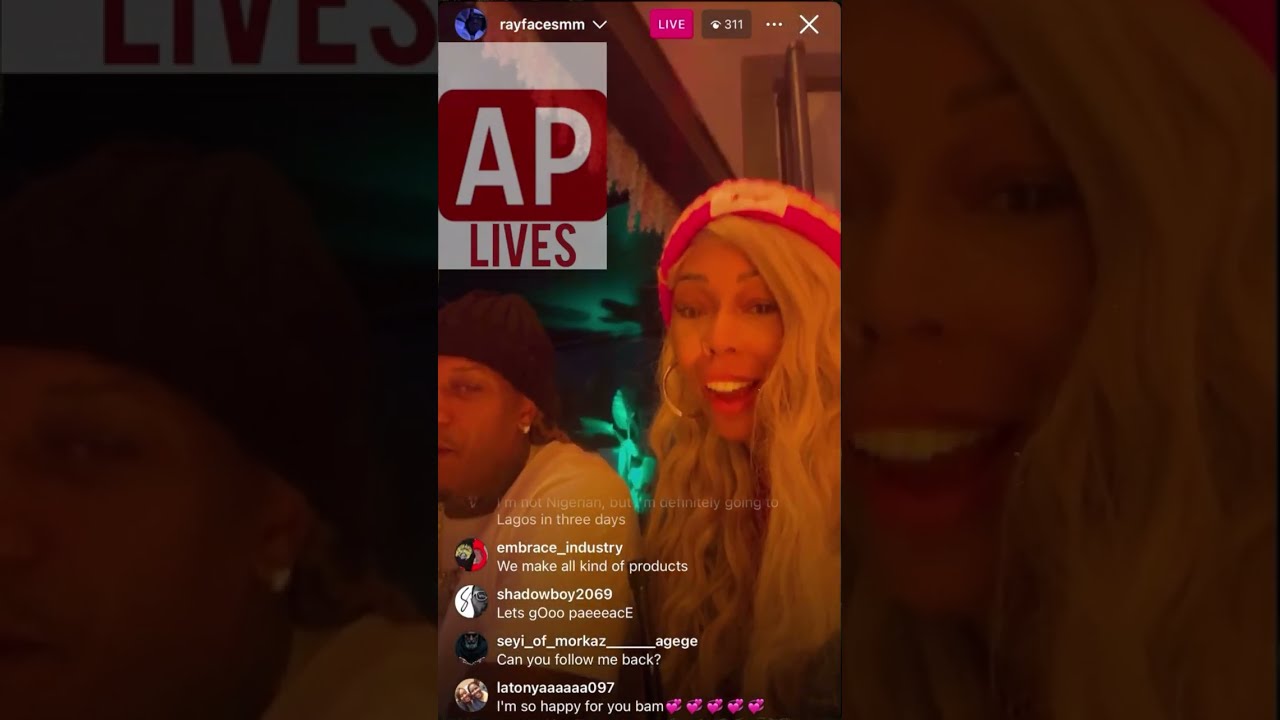 Ray Face, business partner with Ethika, out to eat with associates. Feat. Bambi, Lil Scrappy ex.