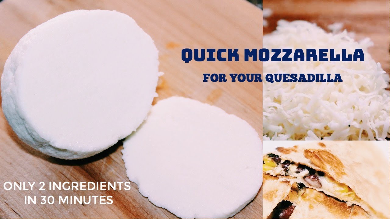 NO NEED TO BUY CHEESE!!! USE POWDERED MILK TO MAKE THE BEST MOZZARELLA CHEESE AT HOME IN 30 MINUTES