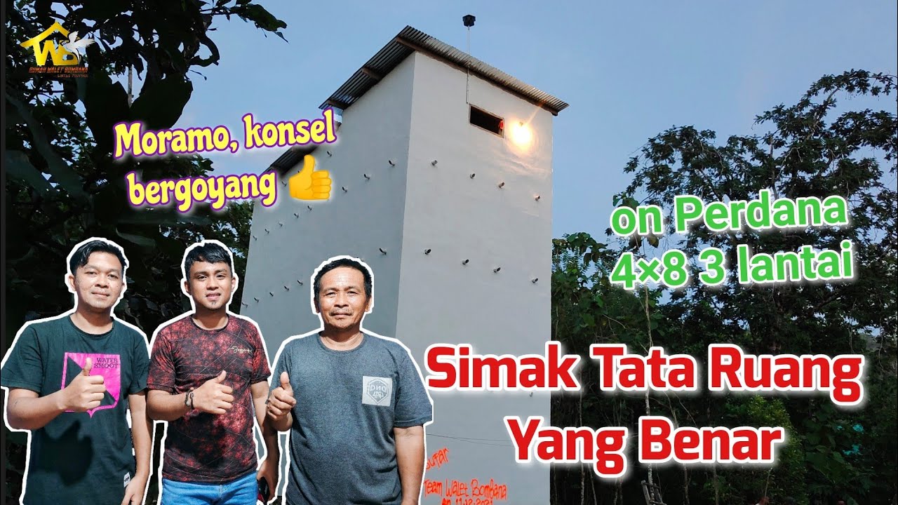 TATA RUANG YANG BENAR 4X8 LMB LURUS DENGAN LAR - ON PERDANA LOKASI MORAMO KONSEL