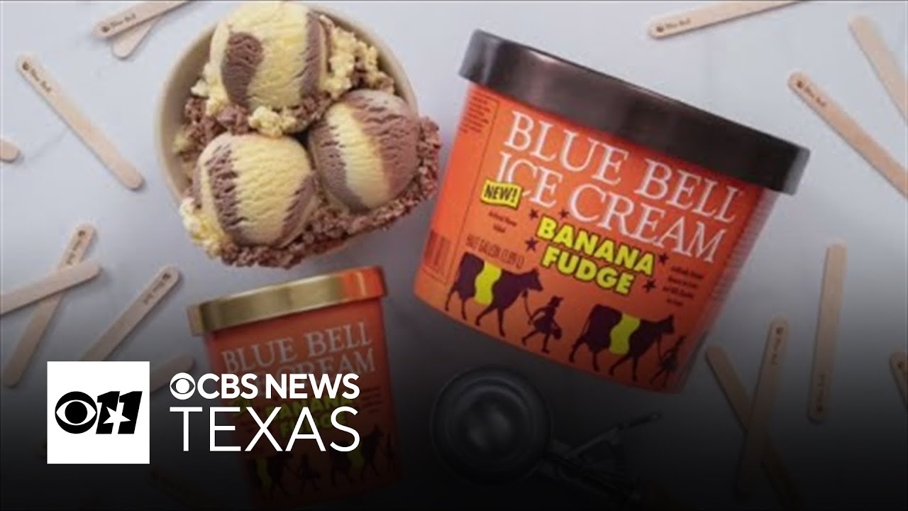 Blue Bell reveals new ice cream flavor: Banana Fudge