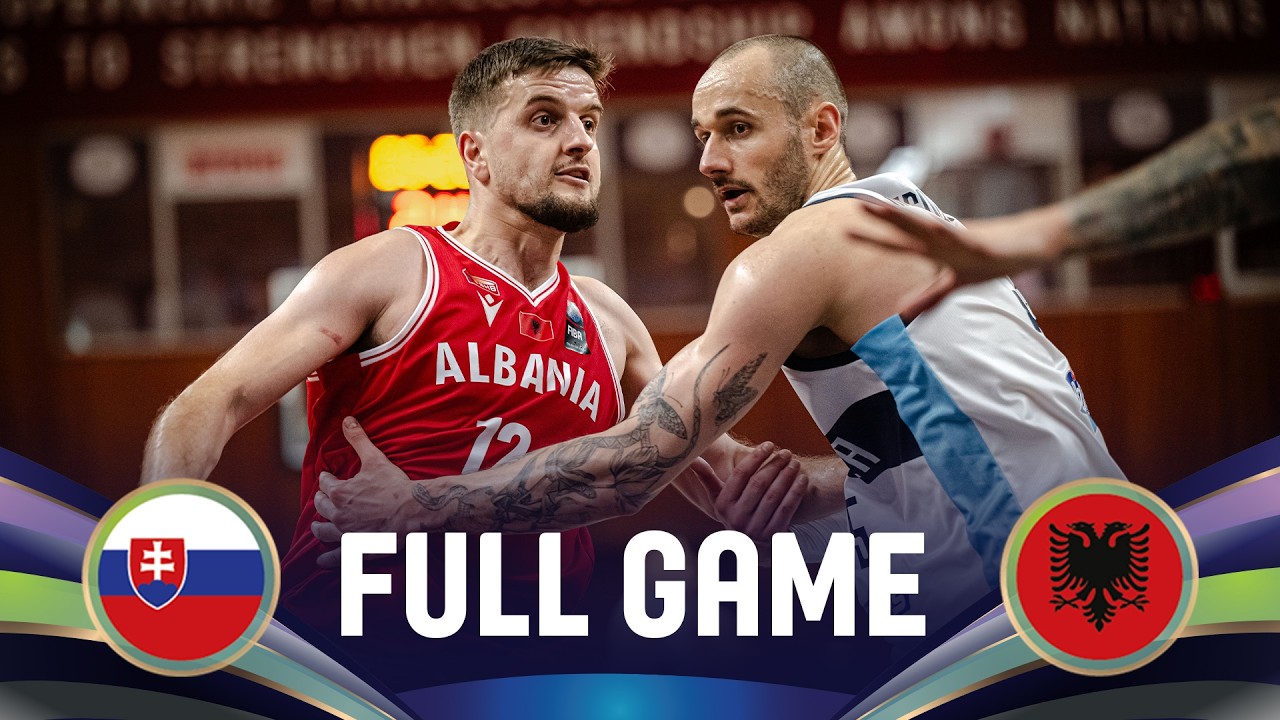 Slovakia v Albania | Full Basketball Game | FIBA EuroBasket 2029 Pre-Qualifiers