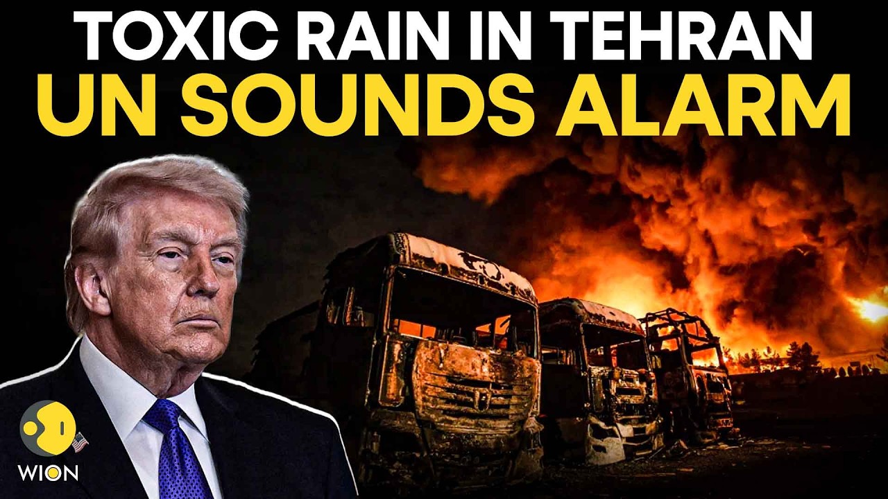 US-Iran War: UN Warns Of “Toxic Rain” In Tehran After Oil Depot Strikes | WION Originals