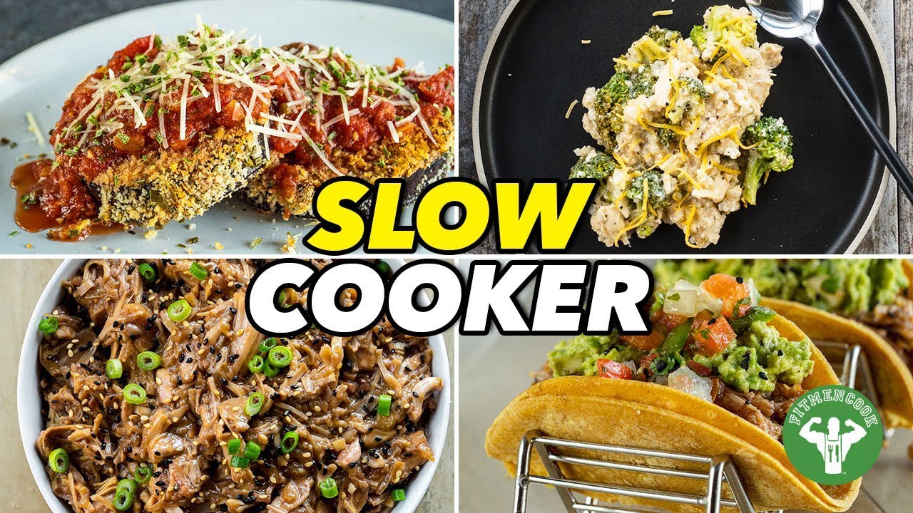 4 Easy Slow Cooker Recipes & Meals  / 4 Comidas en la Olla de Cocción Lenta