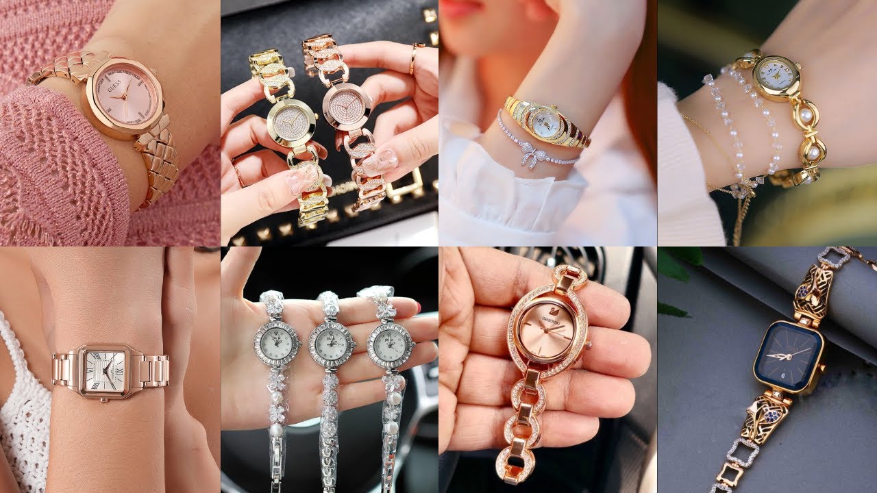 New Wrist Watch Designs For Girls//Trendy ladies watch  2025-26//Stylish bracelet-style watches