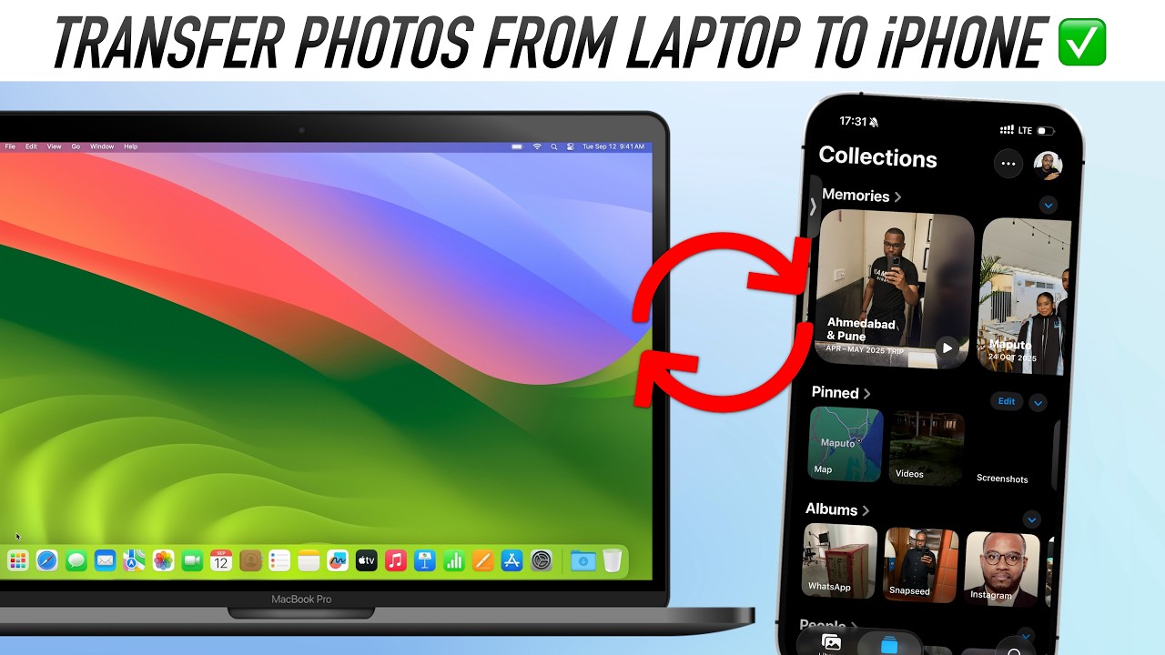 How To Transfer Photos From Laptop To iPhone