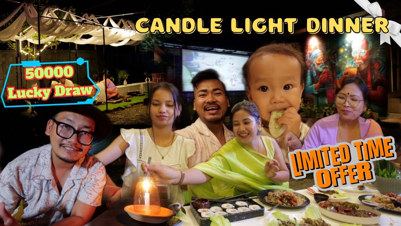 Candle Light Dinner | Family Vlog | Old lad Diner | Next to Sora PS