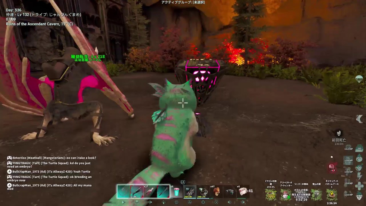【ARK】公式ロストコロニー、スキルツリーやっていこ