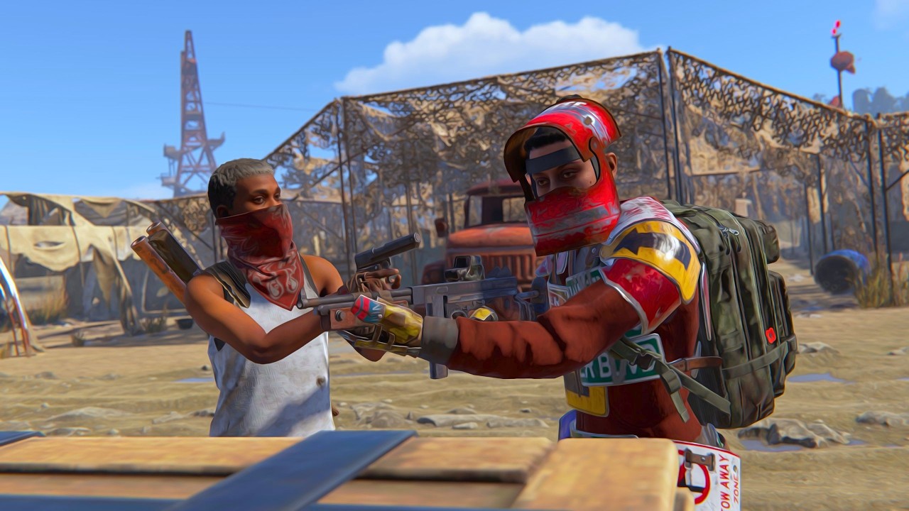 Moja ulubiona taktyka grania solo - Rust
