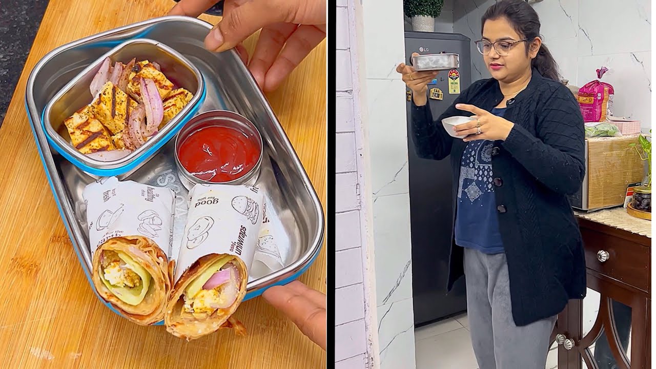 बच्चों के लिये Tandoori Roll कुछ ही मिनटों में तैयार करें | Kids tiffin recipes | sonal ki rasoi