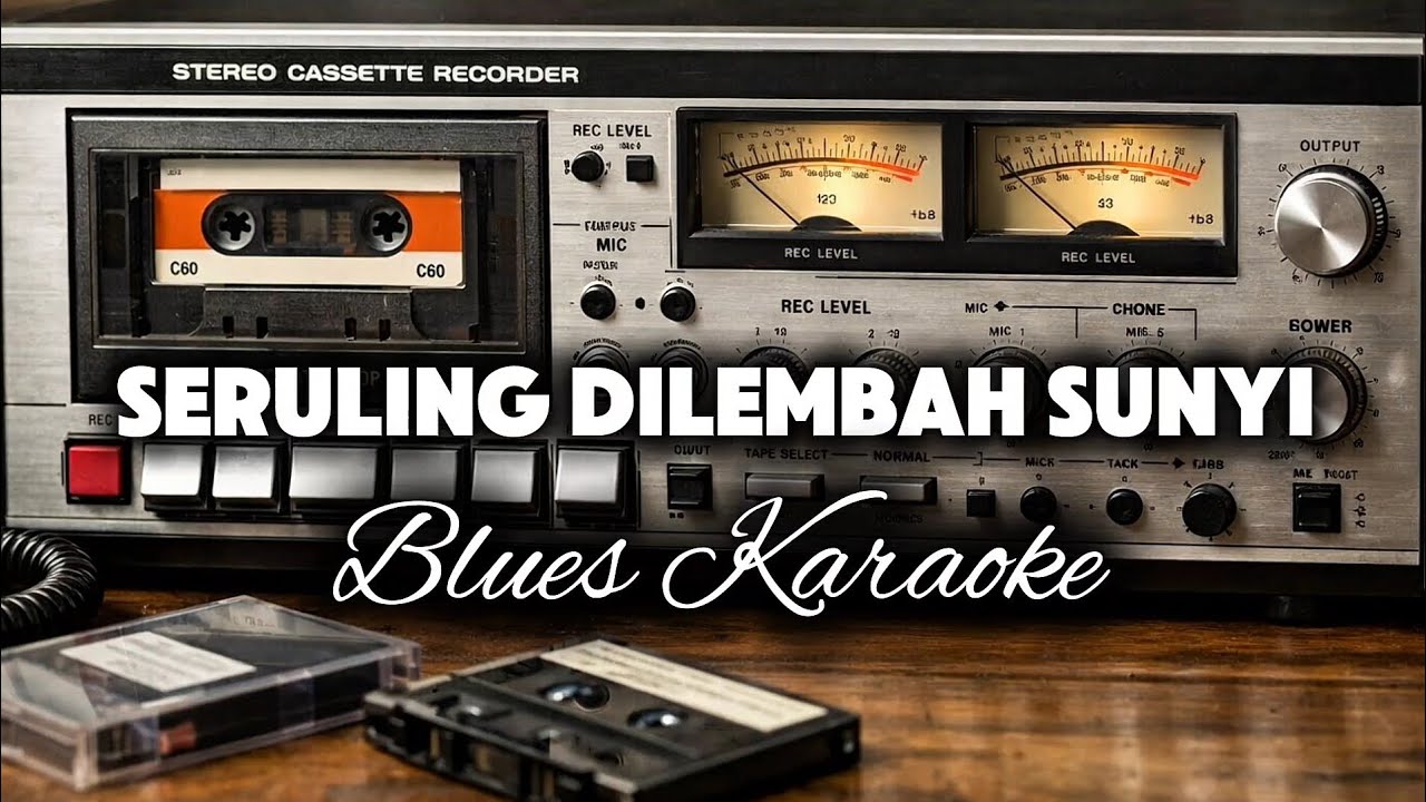 🎶Seruling Dilembah Sunyi—Gito Rollies • Farkan Blues Karaoke