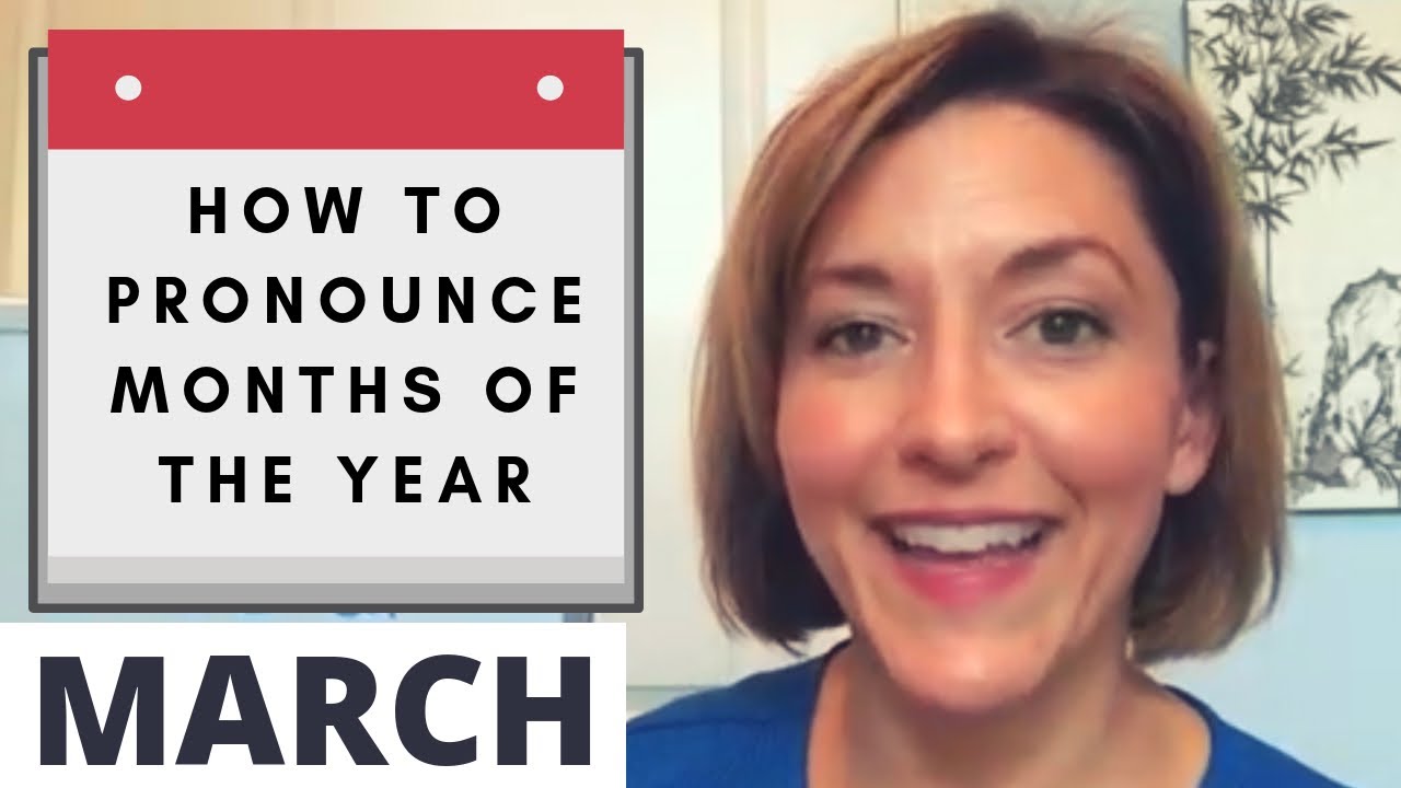 Learn to Pronounce MARCH 🗓️ Months of the Year 🇺🇸 American 🇺🇸 English Pronunciation Lesson