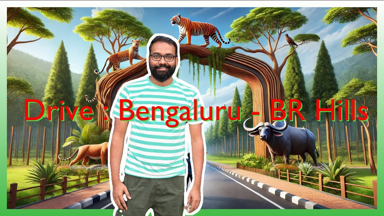 🌿 Road Trip to BR Hills | Bengaluru to BR Hills via Forest Checkpost & Lake | 170 Km | Weekend Trip🌄
