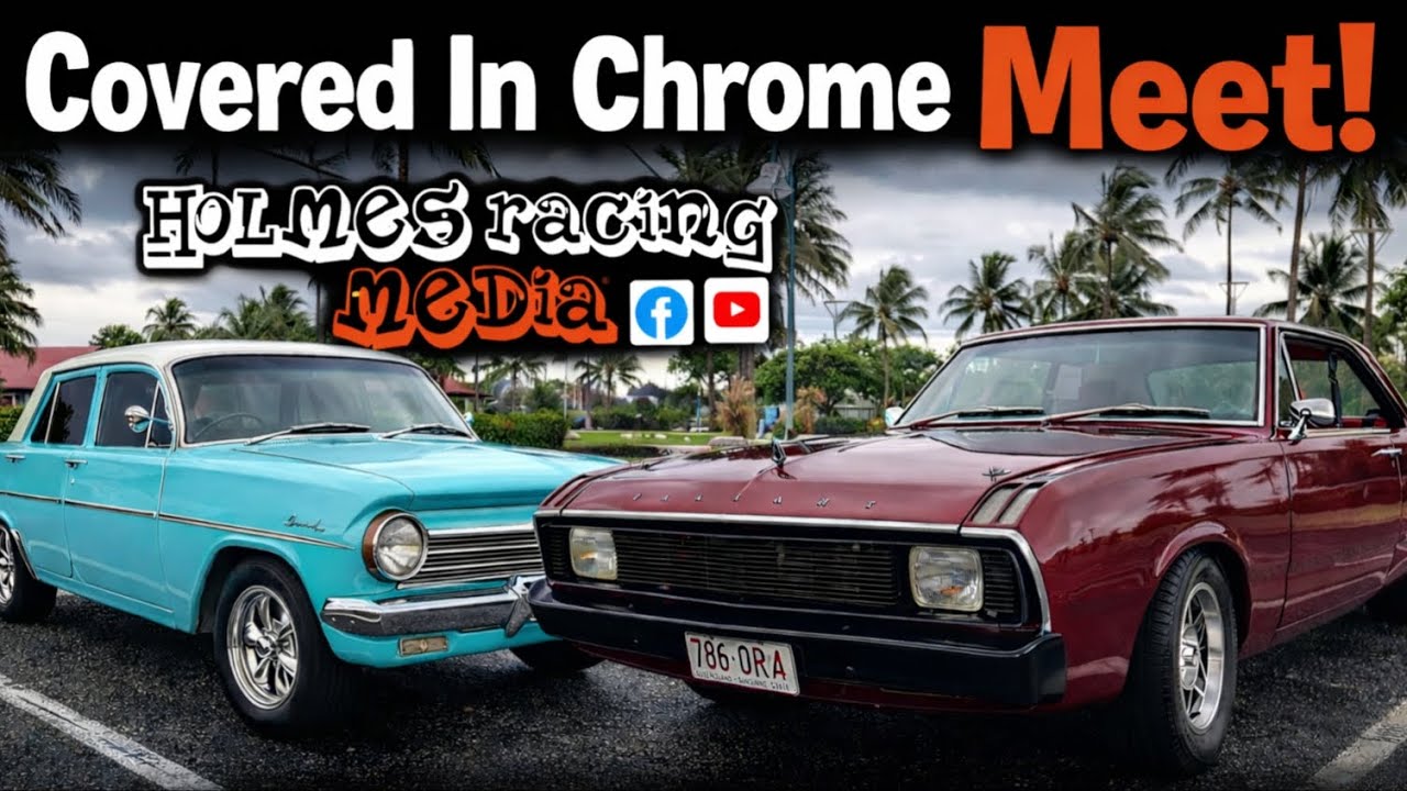 COVERED IN CHROME CAR MEET MACKAY HARBOUR 