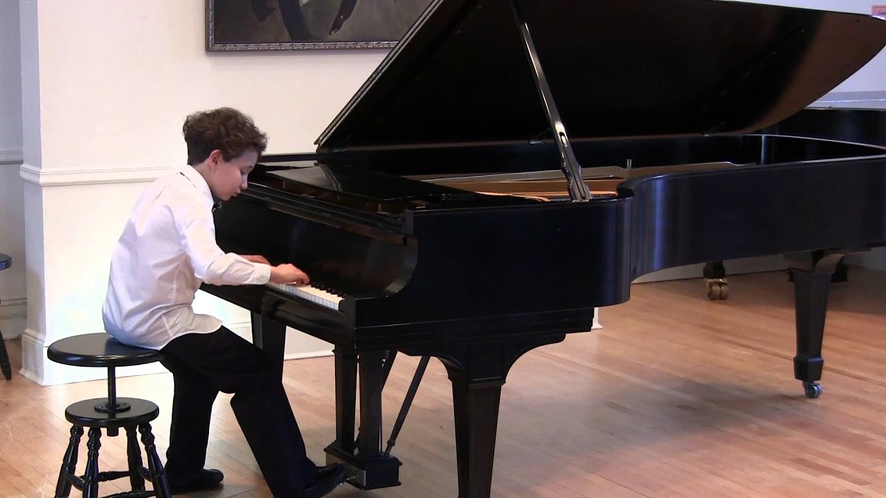 Theodor Leschetizky - Toccata Op.46 No.5 - Adam Jackson (Age 11)