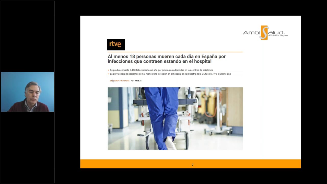 WEBINAR BIOSEGURIDAD AMBIENTAL EN HOSPITALES