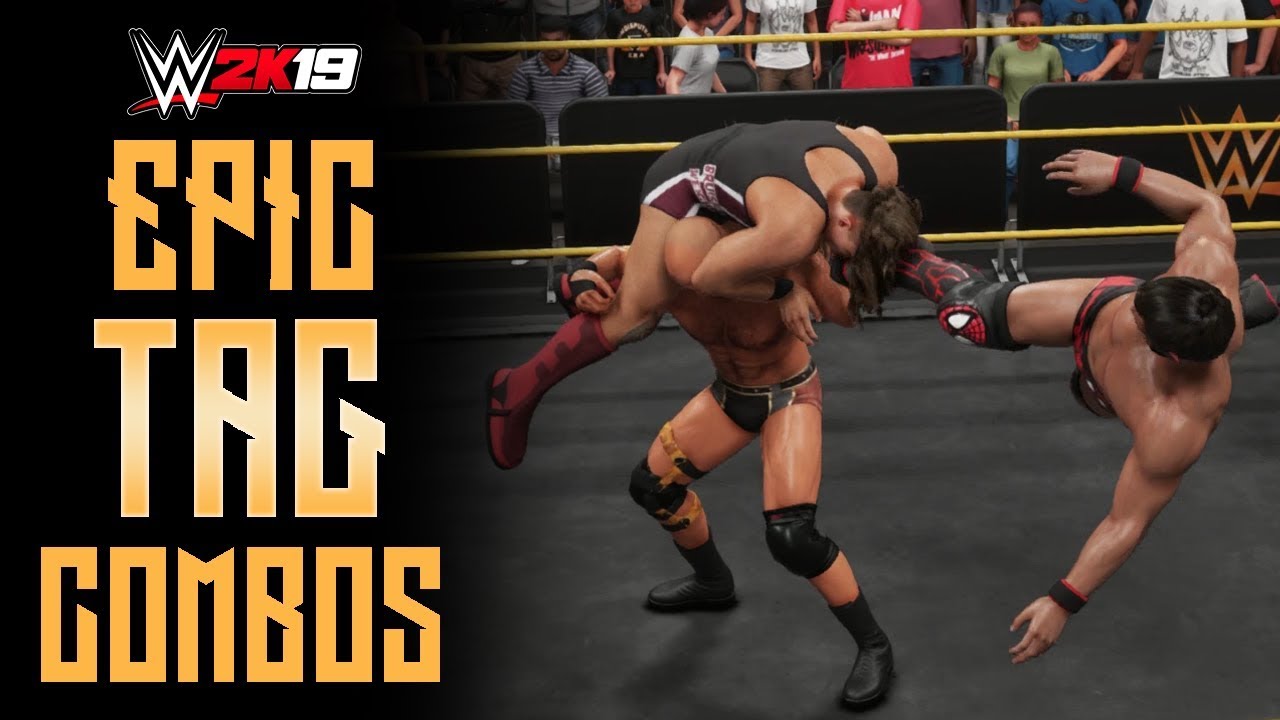 WWE 2K19 - EPIC TAG COMBOS #1!