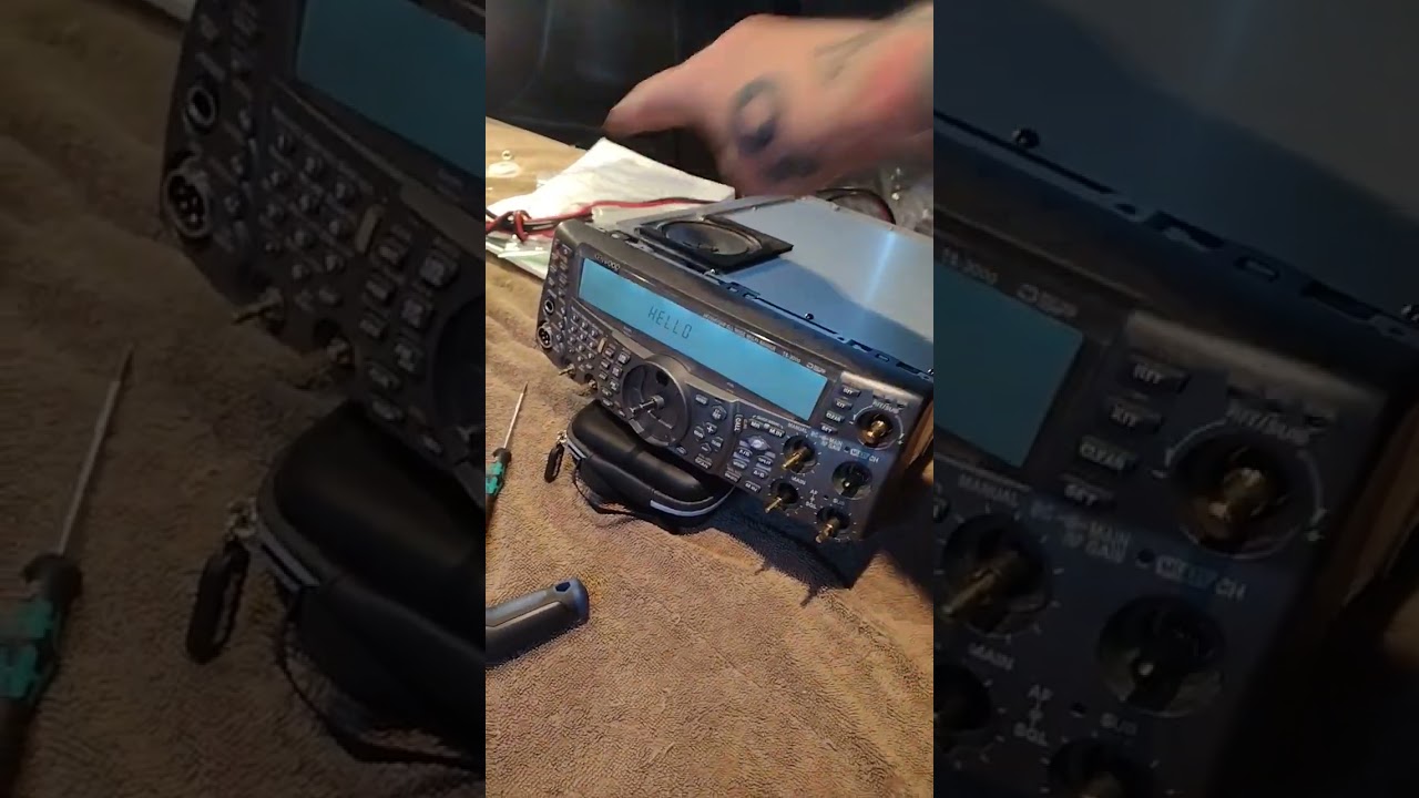 Kenwood TS2000 Bulb to LED change Part 5