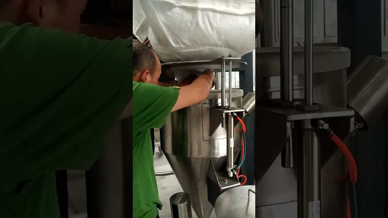 Big bag unloading station