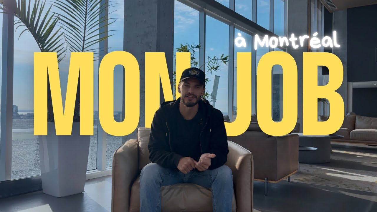 Combien je gagne par mois $$ à Montréal | Mon travail en PVT Canada 🇨🇦