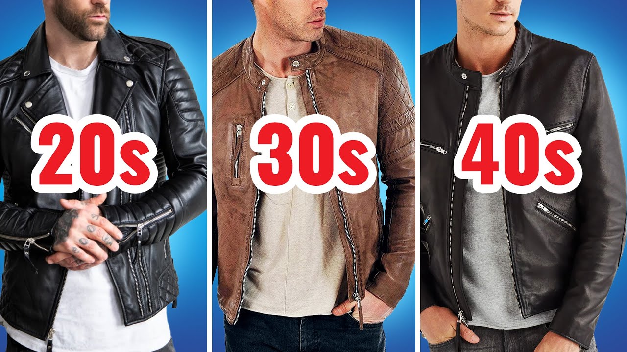 The PERFECT Leather Jacket For Your Age