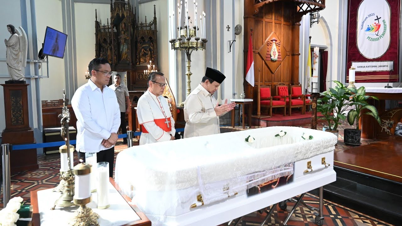Presiden Prabowo Berbelasungkawa atas Wafatnya Uskup Emeritus Keuskupan Agung Kupang, 4 April 2025