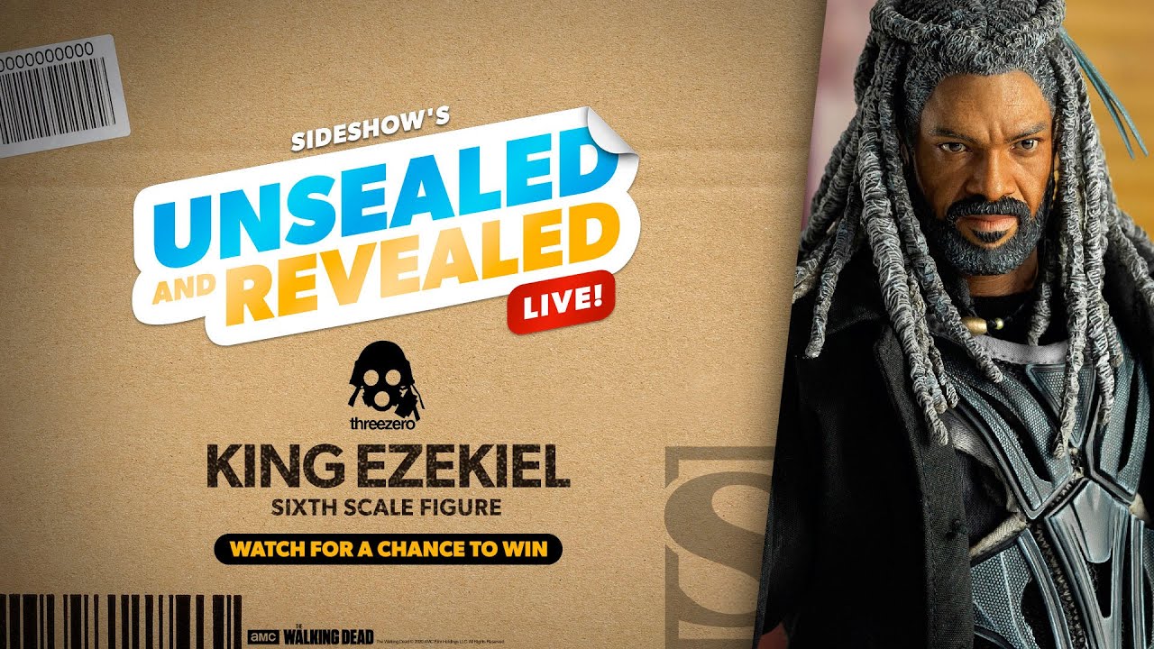 King Ezekiel Sixth Scale Figure by Threezero | Unsealed and Revealed