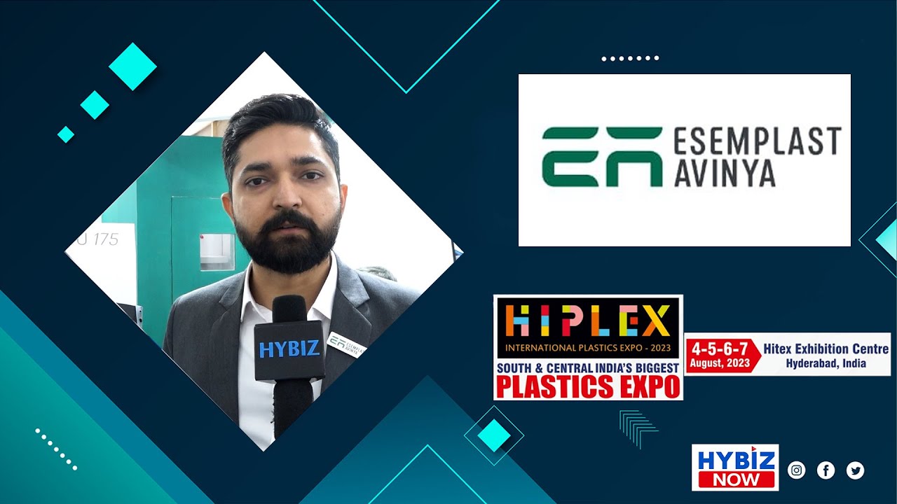 Plastic Injection Moulding Machine | Esemplast Avinya Machinery | HIPLEX 2023 | Hybiz Now