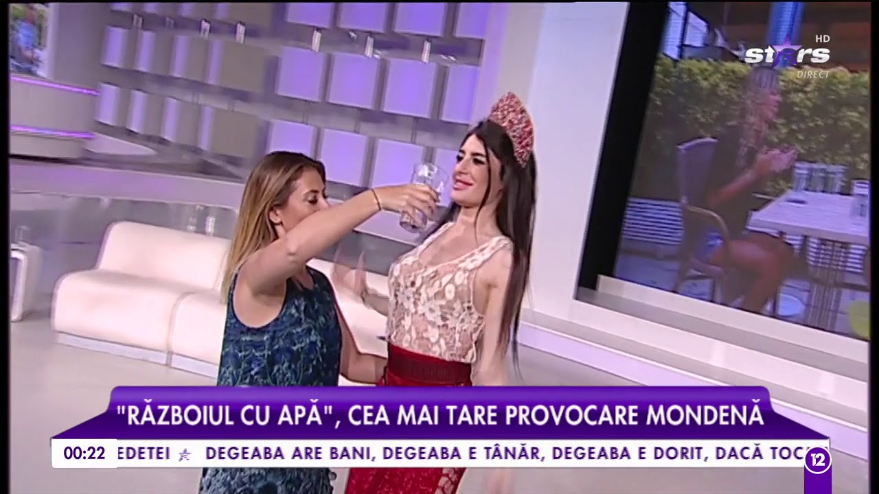 ”Războiul cu apă”! Gabriela Cristoiu a acceptat provocarea care sperie vedetele