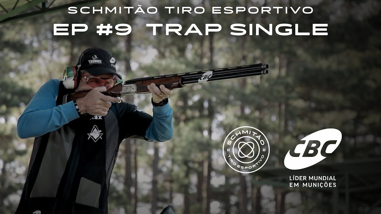 TIRO AO PRATO! // SCHMITÃO TIRO ESPORTIVO / EP#9 TRAP SINGLE #cbc #tiroaoprato