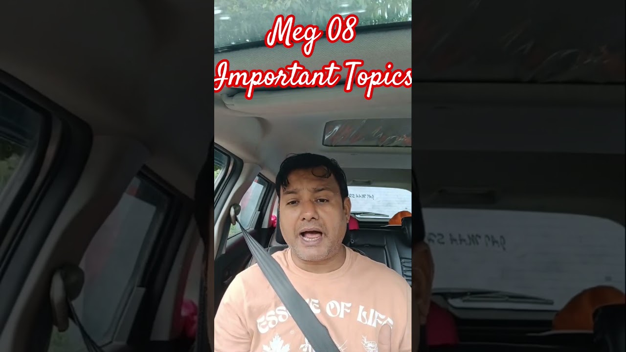 #meg08 #meg08examtopics #importantquestionsMeg08 #maenglish #examtips #ignouexampreparation