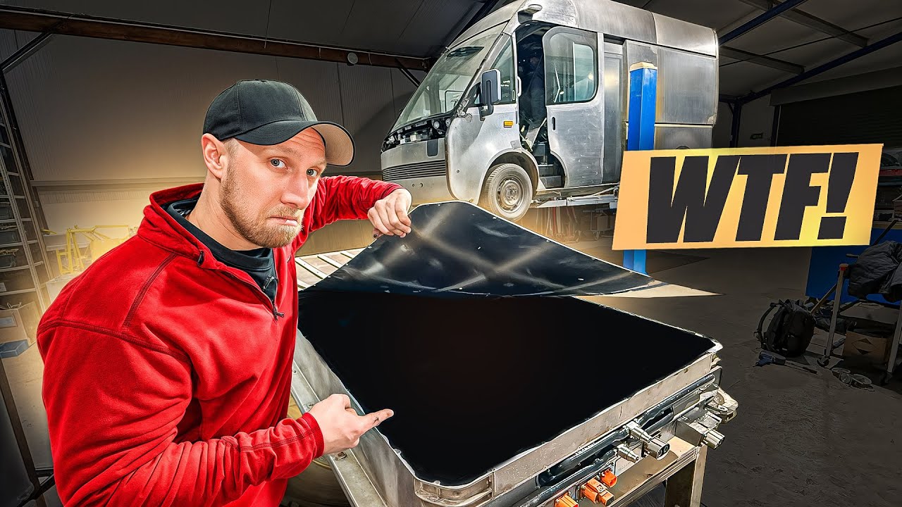 Teardown of ARRIVAL Van High Voltage EV Battery pack and Found a Shocking Secret