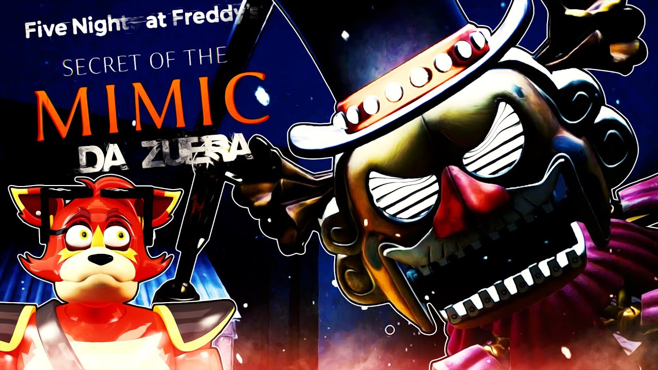 TUDO NESSE JOGO QUER ME PEGAR - FNAF Secrets of The Mimic DA ZUERA #2