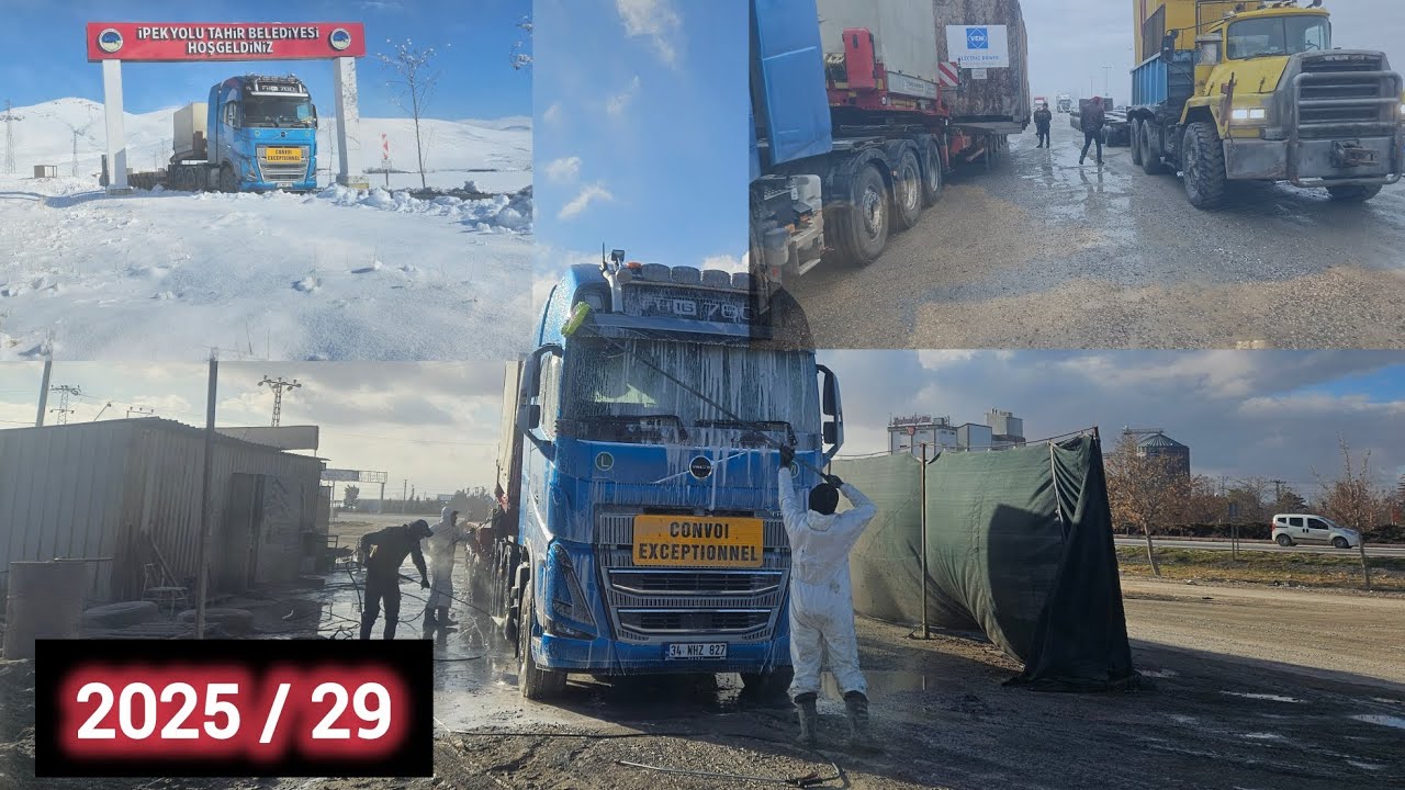 İran Dönüşü Konya TIR Yolculuğu 