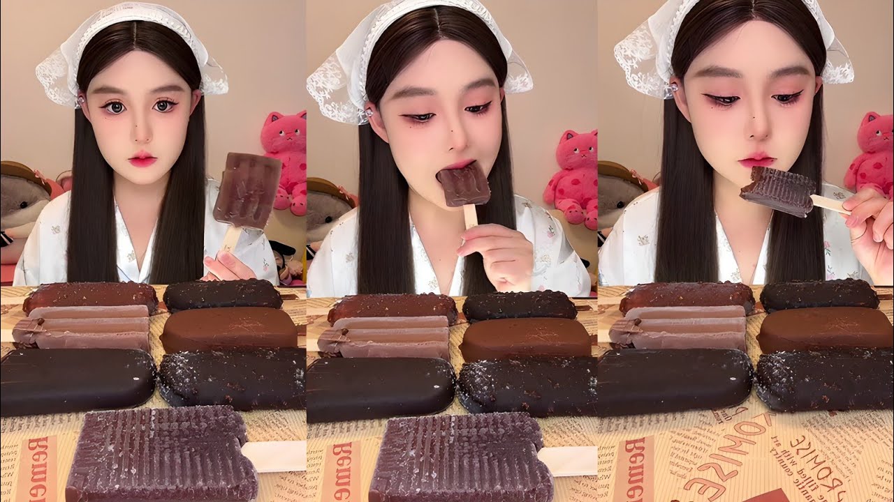 ASMR MUKBANG | CHOCOLATE PARTY*ICE CREAM, MOUSSE CAKE, MOCHI, DUBAI CHOCOLATE, TIGRE 초콜릿 파티디저트 먹방